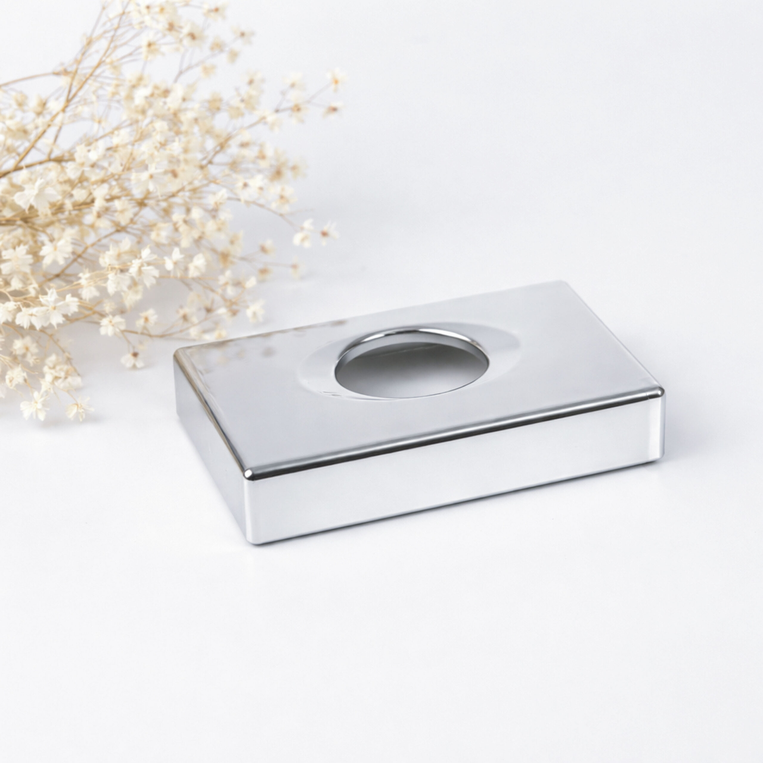 Hygienic Bag Dispenser - Silver EA