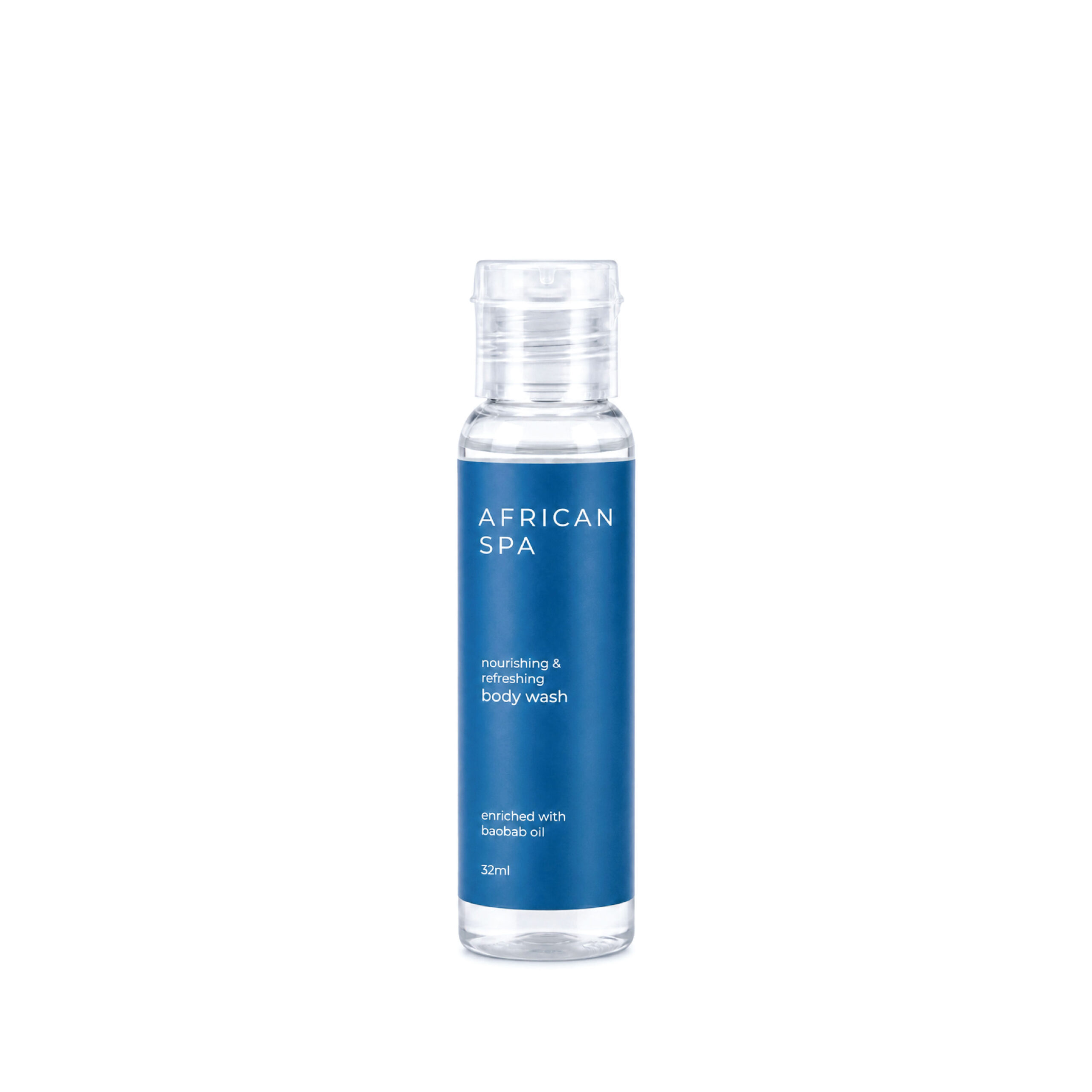 African Spa Nourishing & Refreshing Body Wash 32ml -100 units per pack