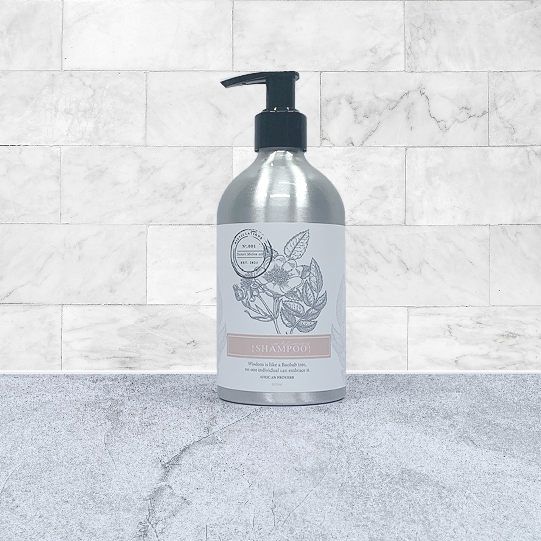 Aluminium Distillations Shampoo (Sulphate Free) 400ml Each