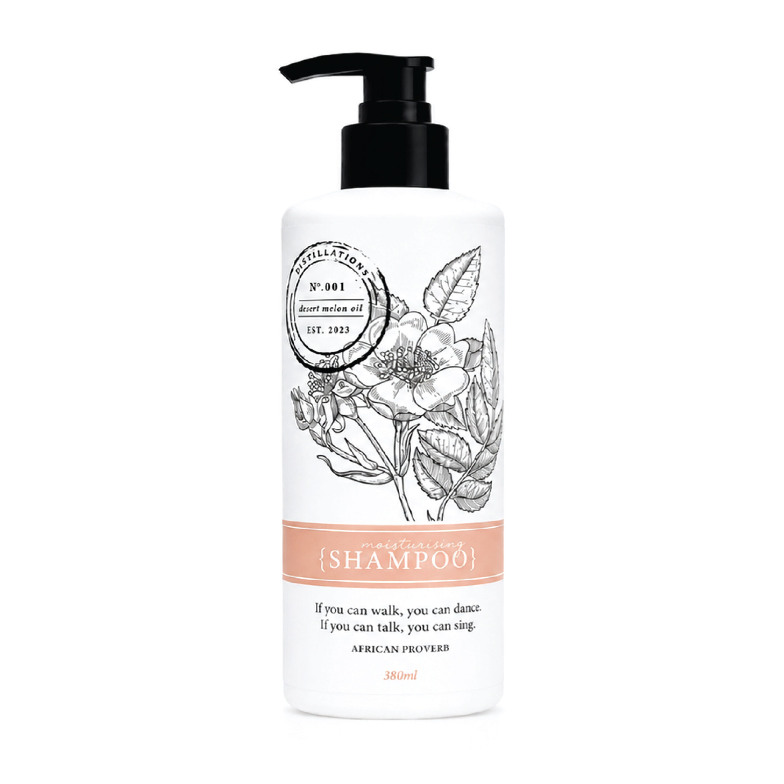 Distillations Shampoo (Sulphate Free) 380ml - Each